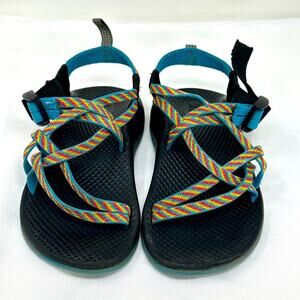 Chaco Super Hero Colors / Rainbow Kids Eco tread Hiking Sandals